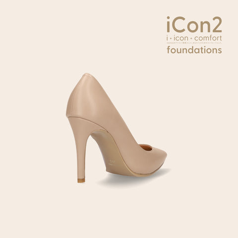 iCon2 Foundations 2024：ポインテッドトゥ パンプス（F970）モイストシフォン/mamian（マミアン）